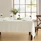 Villeroy & Boch Bristow Solid Texture Tablecloth, White - 60"W x 144"L